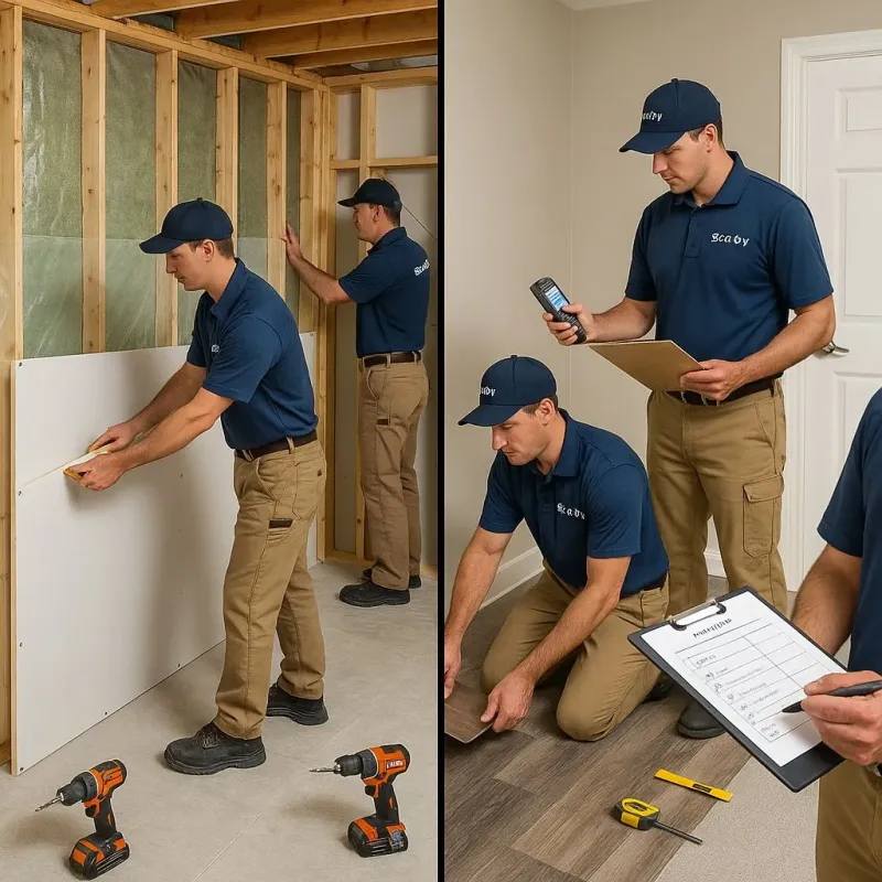 Repairs and Reconstruction process in Ramblewood, NJ